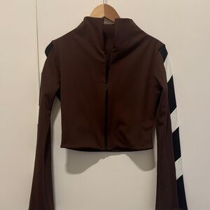 Port de Bras Arrow Brown and Black Jacket